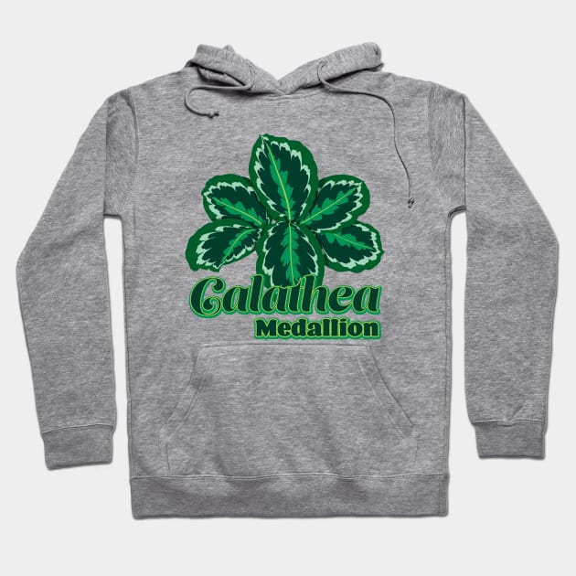 Calathea Medallion Hoodie by LEO+SKYLAR